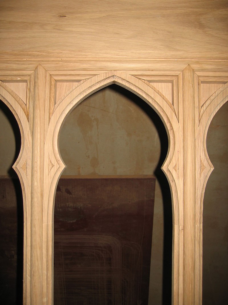 Gothic door, detail